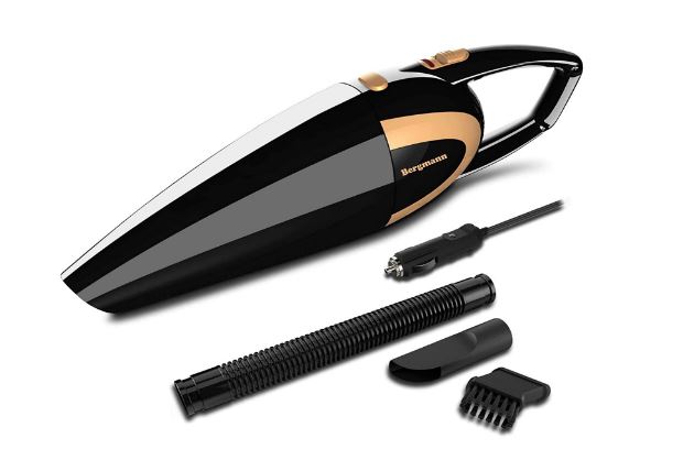 Bergmann Stunner Car Vacuum Cleaner with Stainless Steel HEPA Filter