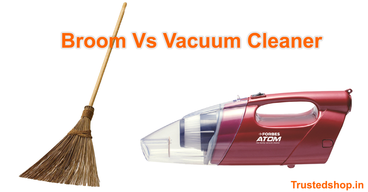 broom vs vacuum cleaner