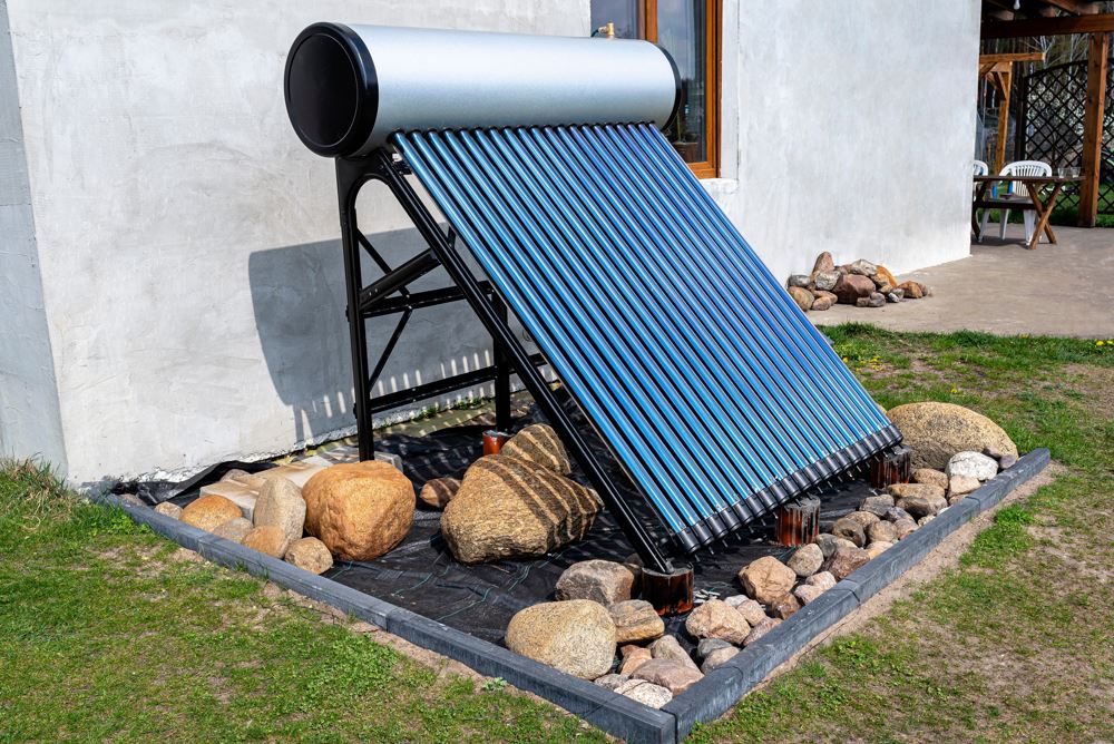 solar water heater working principle