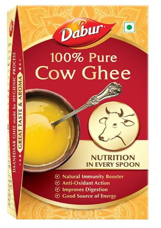 Dabur 100% Pure Daanedaar Cow Ghee