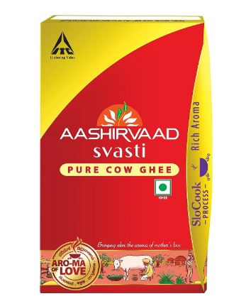 Aashirvad pure cow ghee in India