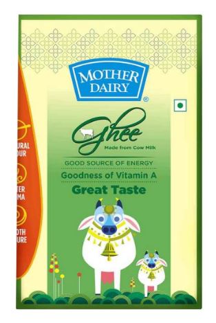 mother dairy cow ghee brand