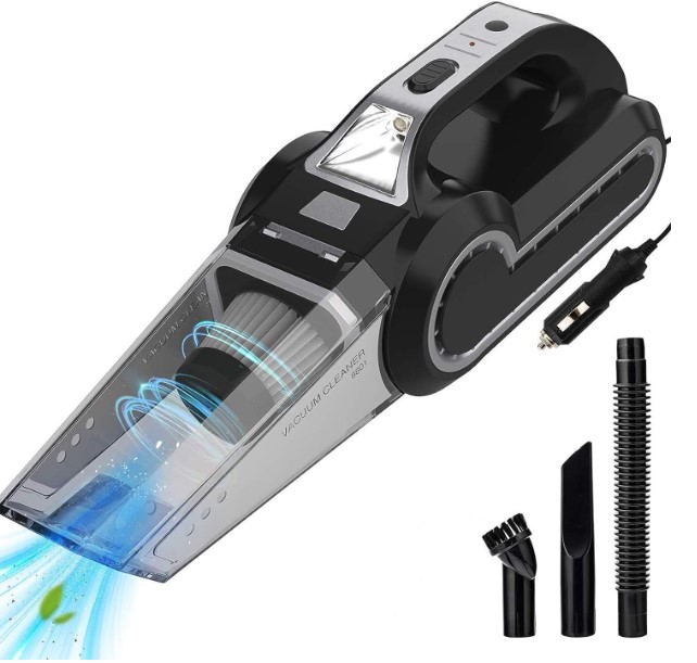 PESOMA Portable & Corded High Power Car Vacuum Cleaner for Car Cleaning Car Accessories